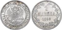 Finnland Markka Alexander II. von Russland 1855-1881. -
