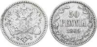 Finnland 50 Penniä 1 Alexander II. von Russland 1855-1881. -