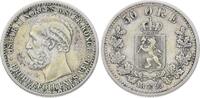 Norwegen 50 Öre 1 Oscar II. 1872-1905. -