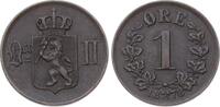 Norwegen Öre 1 Oscar II. 1872-1905. -