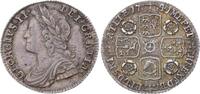 Großbritannien Sixpence George II. 1727-1760. -