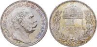 Ungarn Korona Franz Josef I. 1848-1916. -