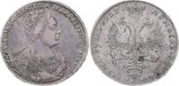 Russland Rubel Katharina I. 1725-1727. -