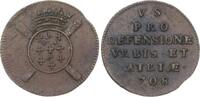 Frankreich 5 Sols Louis XIV. 1643-1715. -