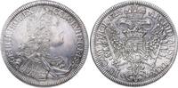 Taler 1725 Römisch Deutsches Reich Karl VI. 1711-1740. Hübsche Patina. Winz. Kratzer, vorzüglich