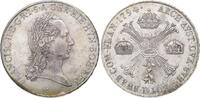 Kronentaler 1794  M Römisch Deutsches Reich Franz II.(I.) 1792-1835. Hübsche Patina. Kl. Randfehler, min. justiert, winz. Kratzer, vorzüglich +