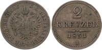 Römisch Deutsches Reich 2 Kreuzer Franz Joseph I. 1848-1916. -