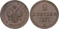Römisch Deutsches Reich 2 Kreuzer Franz Joseph I. 1848-1916. -