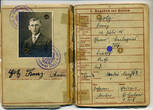 Drittes Reich Wehrpass 1. Form 1936/45 Wehrpass Erg.Batl. 36/1.Komp. Deggendorf F