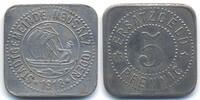 5 Pfennig 1918 Schlesien Neusalz a. O. - Eisen 1918 (Funck 371.1a) sehr schön+ - winzige Flecken