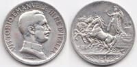 1 Lira 1916 R Italien - Italy Viktor Emanuel III. 1900-1946 sehr schön