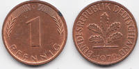 BRD 1 Pfennig Stahl/kupferplattiert -