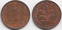 BRD 1 Pfennig Stahl/kupferplattiert -