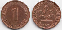 BRD 1 Pfennig Stahl/kupferplattiert -