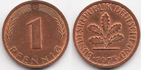BRD 1 Pfennig Stahl/kupferplattiert -
