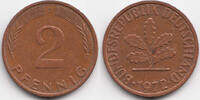 BRD 2 Pfennig Stahl/kupferplattiert -