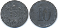 Bayern 10 Pfennig Marktleuthen – Zink vernickelt 1917 (Funck 322.2Aa) Originalprägung -