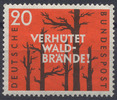 Bund 20 Pfennig Waldbrandverhütung - postfrisch