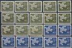 Bund 10 und 40 Pfennig Europa – Lot 20 Marken postfrisch