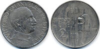 2 Lire 1927 R Italien - Italy Viktor Emanuel III. 1900-1946 sehr schön - kleine Randfehler