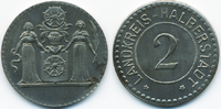 Sachsen 2 Pfennig Halberstadt - Eisen ohne Jahr (Funck 185.4)