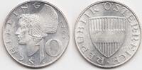 10 Schilling 1964 Österreich - Austria 2. Republik - Silber prägefrisch