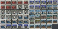 Bund 20 Pfennig Hauptstädte der Länder – Lot mit 59 Marken postfrisch