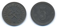 5 Pfennig ohne Jahr Hessen/Nassau - Frielendorf Gewerkschaft Frielendorf (Fr. 69.1) POW Camp gutes vorzüglich