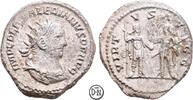 Valerianus I (253-260) Antoninian 256-260 n. Chr. Samosata, Büste / Valerian und Gallienus, schweres Exemplar, über 5 Gramm! fvz
