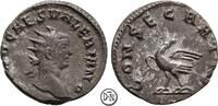 Divus Valerianus II (+258) Antoninian Roma, Büste / CONSECRATIO Adler, -