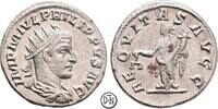 Philippus I Arabs (244-249) Antoninian Antiochia, Büste / Aequitas mit Waage und Füllhorn, sehr gutes Portrait, -