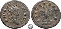 Divus Nigrinianus (+ 284) Antoninian 284 n. Chr. Roma, Kopf / CONSECRATIO Adler, sehr selten, fss