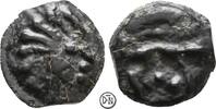 Senones (Gallia Celtica) Potin ca. 100-50 v. Chr. Typ Indianerkopf, Kopf... 32.60 US$  +  20.38 US$ shipping
