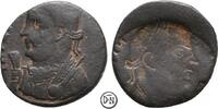 Licinius I (308-324) Follis (Brockage, Fehlprägung) Nicomedia?, Büste / Inkuser Abdruck der Vorderseite, selten, -
