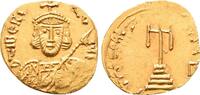 Byzanz Solidus 698-705 n.  Chr.  Tiberius III.  Apsimaros gutes ss 1600,00 EUR + 20,00 EUR kargo