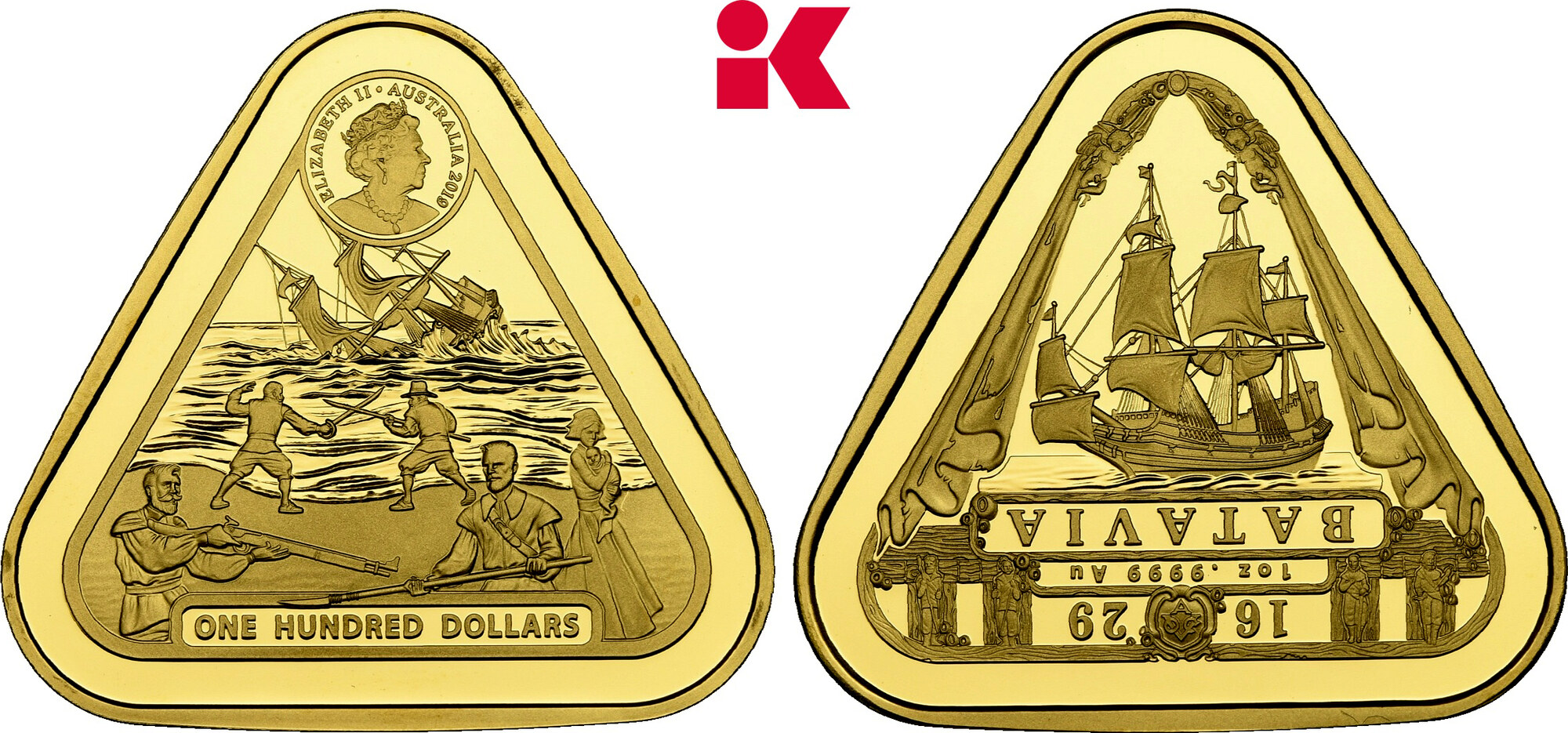 AUSTRALIEN 100 Dollars (1 Unze) 2019. Auflage: 250 Exemplare