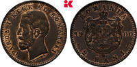 RUMÄNIEN Ku.-2 Bani Prachtexemplar. Karl I., 1866-1914. -