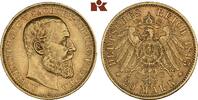 SACHSEN-COBURG UND GOTHA 20 Mark Alfred, 1893-1900. -