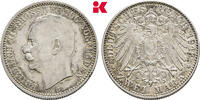 BADEN 2 Mark Friedrich II., 1907-1918. -