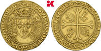 FRANKREICH Ecu d'or au porc-épic Louis XII, 1498-1514. -
