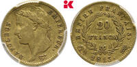 FRANKREICH 20 Francs Auflage: 5.532 Exemplare Napoléon I, 1804-1814, 1815. -