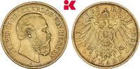 HESSEN 10 Mark Ludwig IV., 1877-1892. -