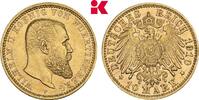 WÜRTTEMBERG 10 Mark Wilhelm II., 1891-1918. -