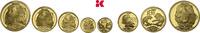SÜDAFRIKA Natura-Proof-Set von 1, 1/2, 1/4 und 1/10 Unze 2003. Auflage: 1.000 Exemplare. Republik seit 1960. Proof im Originaletui mit Zertifikat