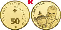 SCHWEIZ 50 Franken 2020. B, Bern. Auflage: 10.000 Exemplare Proof, Hairlines, im Originaletui mit Zertifikat