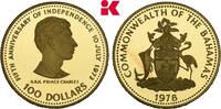 BAHAMAS 100 Dollars Elizabeth II, 1952-2022. -