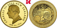 NEUSEELAND 10 Dollars Auflage: 500 Exemplare. Charles III. 2023- -