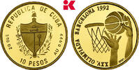 KUBA 10 Pesos Auflage: 5.000 Exemplare. Republik seit 1902. -