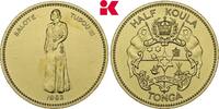 TONGA 1/2 Koula Salote Tupou III, 1918-1965. -