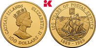 CAYMAN ISLANDS 100 Dollars Auflage: 93 Exemplare. Elizabeth II, 1952-2022. -